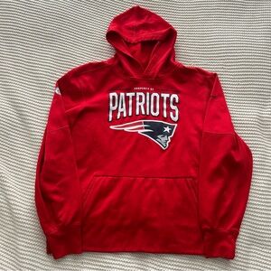 Nike Red XL KIDS SIZE New England Patriots Hoodie Sweatshirt 

  #NFL #patriots